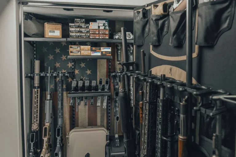 How should ammunition be stored around children?