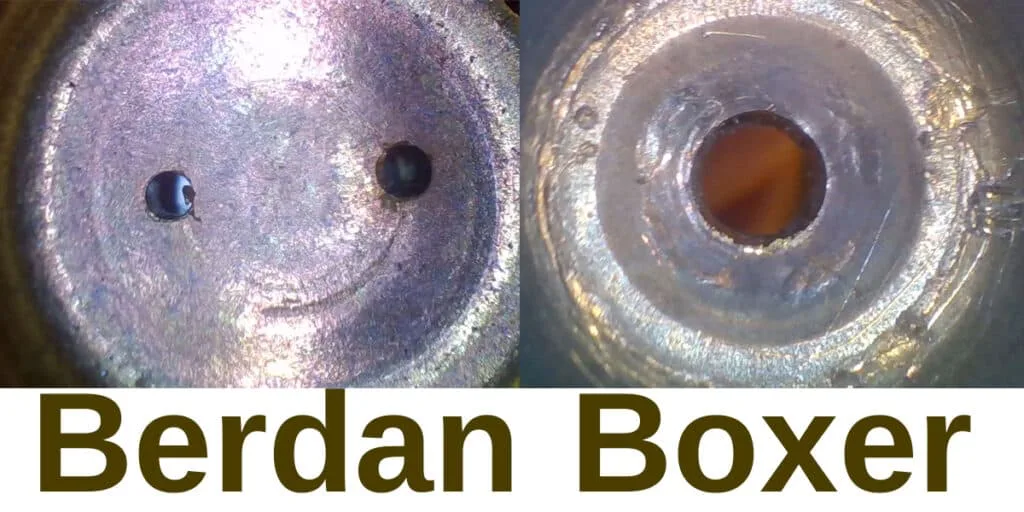 Identifying the Berdan Primer Pocket