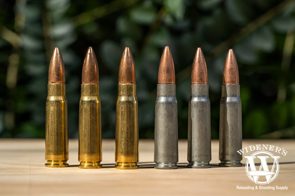 What is the difference between brass and steel case ammo?
